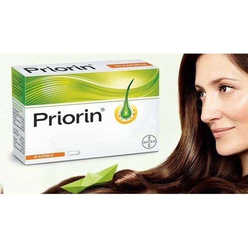 PRIORIN Hair Growth Formula 120 Capsule - Help Weak & Thinning Hair Original German Brand