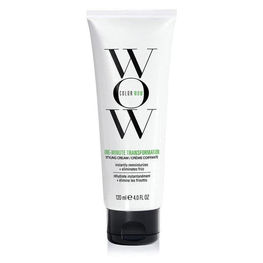 COLOR WOW One Minute Transformation, Nourishing Styling Cream for Instant Frizz Control and Smoother Hair