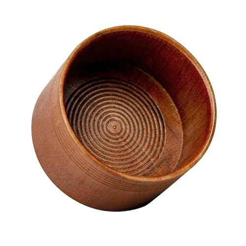 Shaving Brush Set Synthetic Hair Shaving Brush with Solid Wood Handle and Wooden Shaving Soap Bowl for Men Easy to Lather Fits Wet Shaving 30mm Knots