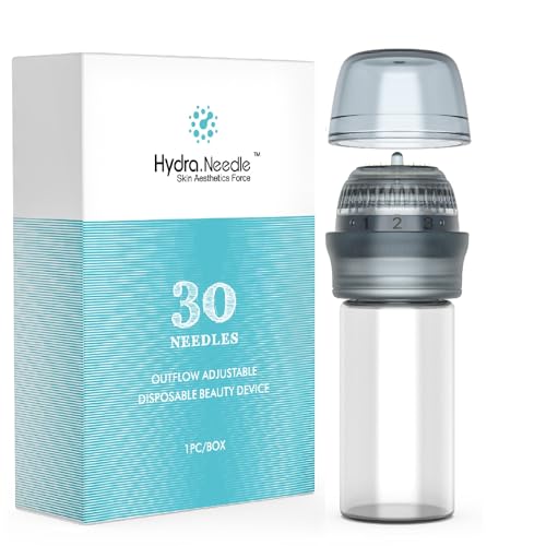 Micro Infusion Needles System for Face Skin Care, 0.25mm Microneedling Derma Stamp Serum Applicator for Women & Men