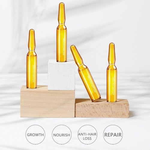 Nordic Biolabs Stem Cell Complete Hair Growth Cycle Solution 2.0,NordicBiolabs Stem Cells & Multi-peptides Serum Ampoules,Deeply repair thicken the hair (1PCS)