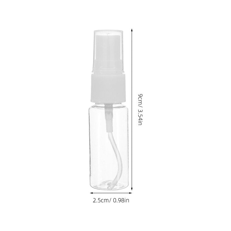 NOLITOY 40 Pcs Spray Bottles Clear Glass Perfume Bottles, Refillable Fine Mist Perfume Atomizer Portable Empty Sample Containers for Cleaning, Essential Oils, Travel (20 ml)