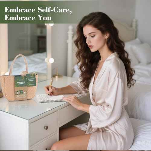 Birthday Gifts for Women, Spa Gifts Basket for Mom Grandma Wife, 10 Pcs Self Care Spa Gift Baskets with Body Lotion, Bath Sets for Women Gift, Employee Nurse Teacher Appreciation Gifts