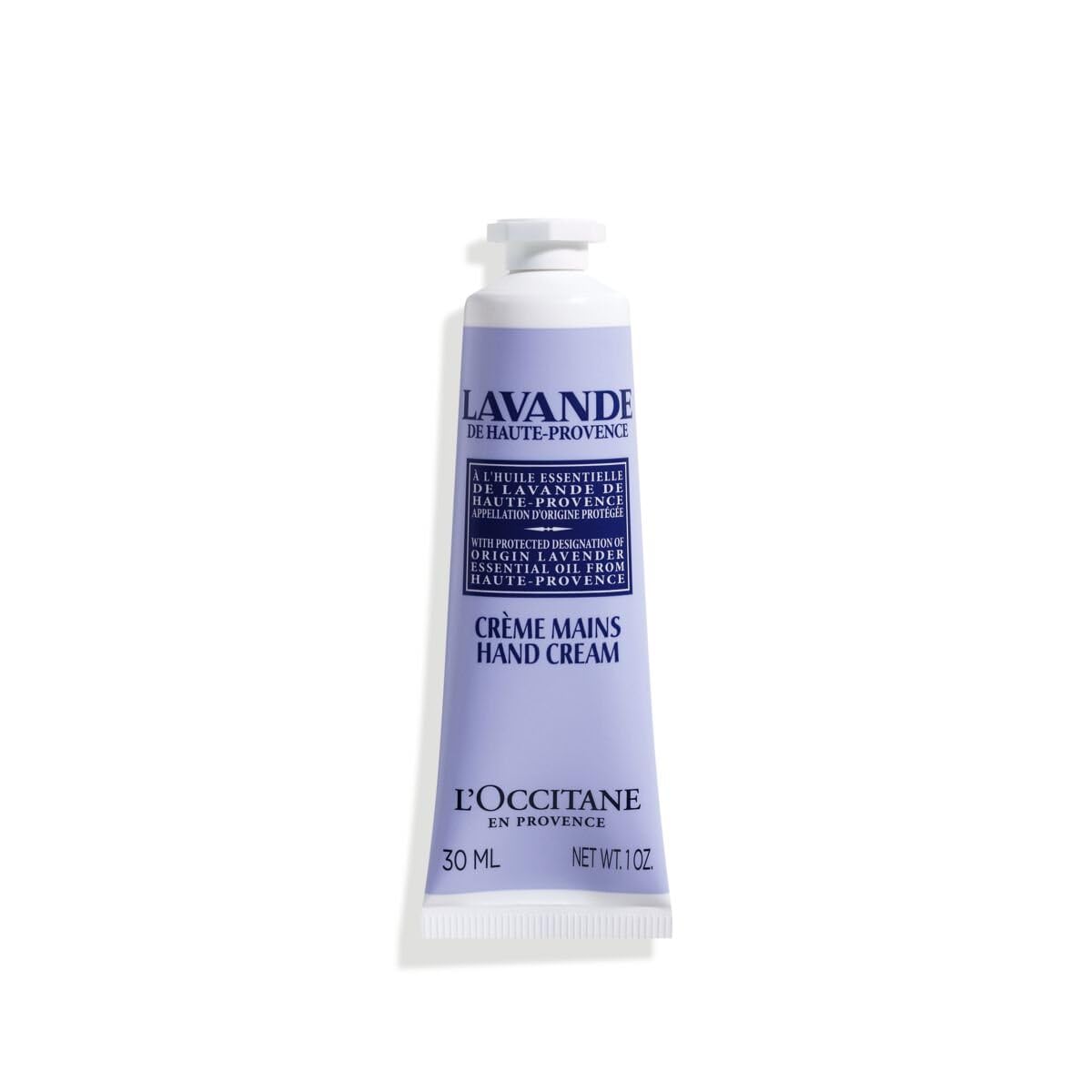L'OCCITANE Nourishing Lavender Hand Cream Enriched with Lavender Essential Oil and Shea Butter. 1.00 fl oz