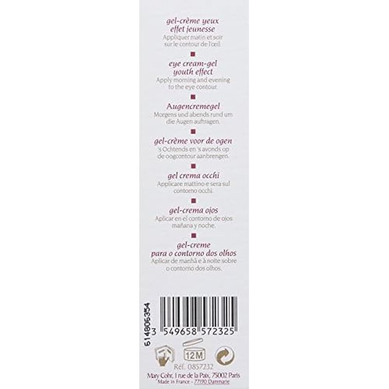 Mary Cohr New Youth Eye Contour, 15 Gram