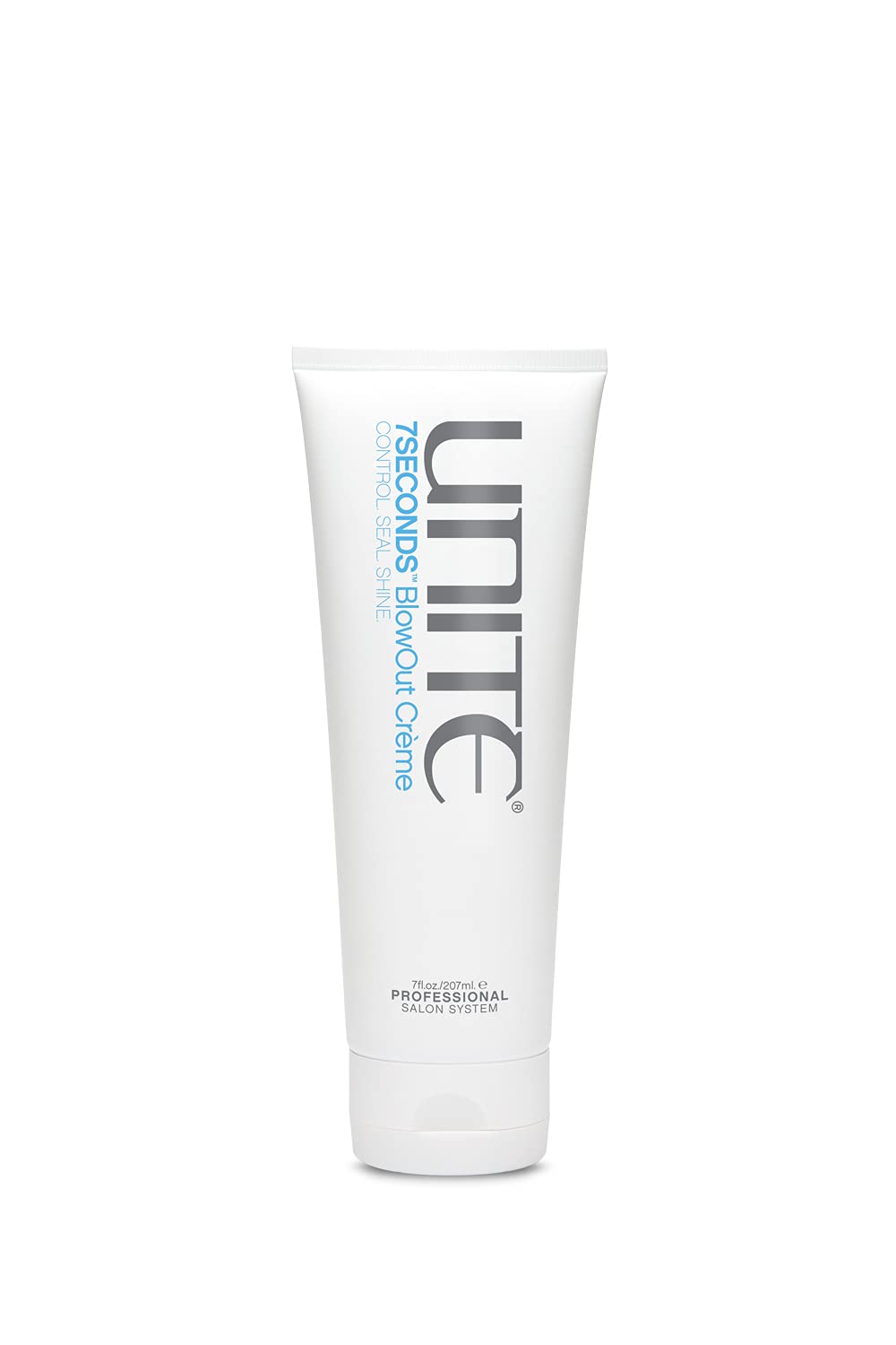 UNITE Hair – 7SECONDS BlowOut Crème – Lightweight Styling Cream to Extend Blowouts, Control Frizz & Fight Humidity – UV & Thermal Protection – 7 Fl Oz