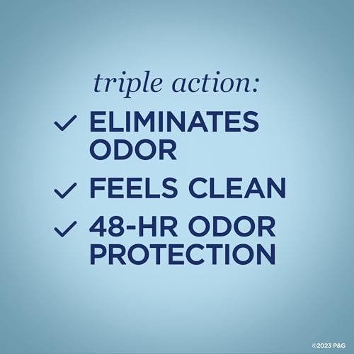 Secret Aluminum Free Deodorant for Women, 48hr Odor Protection, Free of Parabens Dyes Talc & Baking Soda, PH Balancing Minerals, Dry Solid, Cotton Scent, 2.4 oz