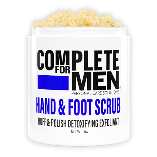 Hand and Foot Scrub: Exfoliating Feet, Hand Exfoliant, Sugar Scrub for Dry Skin, Moisturizing Rough Skin Remover, Ideal for Hands and Feet Care, Scrub for Men