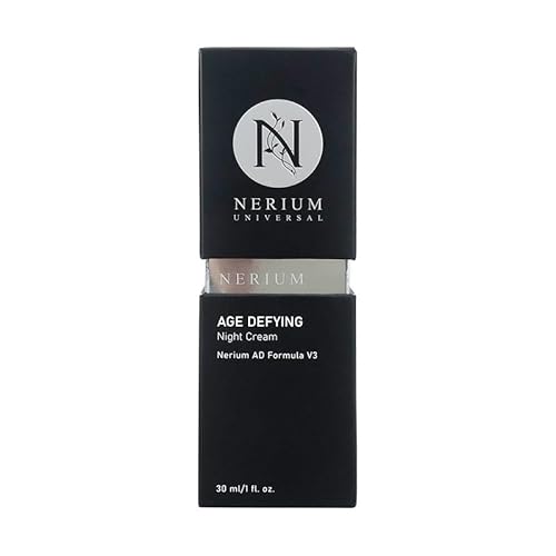 Nerium Night Cream ? Peptide & Collagen Hydrating Face Moisturizer with Aloe, Jojoba & Vitamin E, Overnight Firming & Smoothing, 1 fl oz