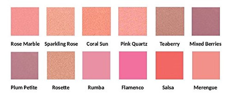 Mineral Blush Pressed Cheek Color - Rose Marble Shade for Radiant Glow