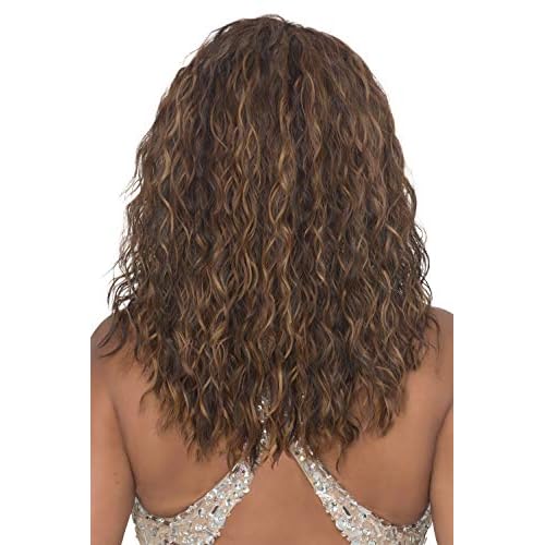 Vivica A. Fox ORLANDO-V Lace Front Wig, New Futura Synthetic Fiber in Color 1