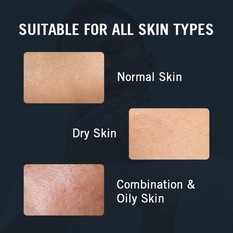 Men's Face Moisturizer - Hydrating Cream for Dry Skin | Soothes Irritation, Reduces Razor Burn & Redness, Quick Absorbing, Anti-Aging Formula