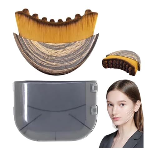 New Lymphatic Contour Face Brush, Lymphatic Drainage Massager for Face,Ergonomically Designed to Fit The Skin Precisely and Relieve Fatigue (1Pcs)