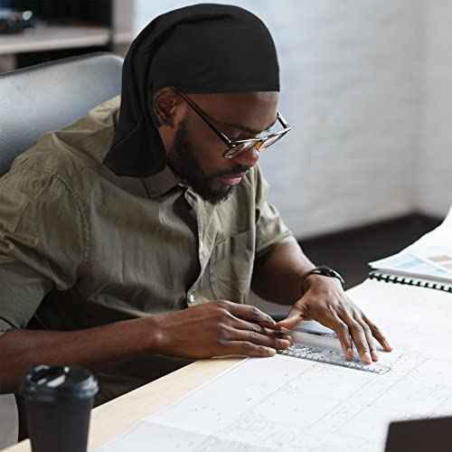 4 Pieces Unisex Dreadlock Cap Long Hair Dreads Head Wrap Sleeping Cap Hair Accessories Sleep Bonnet for Men Women