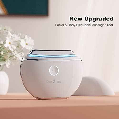 DAROMA Gua Sha Electric, 2026 Upgraded Facial & Body Massager Tools, 4 Features All in 1 Tech, Effective Anti-Aging, Wrinkle, Detox, Relieve Soreness and Pressure, Massager for Eyes, Neck