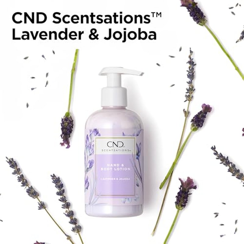 CND Scentsations Hand & Body Lotion, Deep Moisturizing and Hydrating Formula for Dry Damaged Skin, Dermatologically Tested, 8.3 oz.