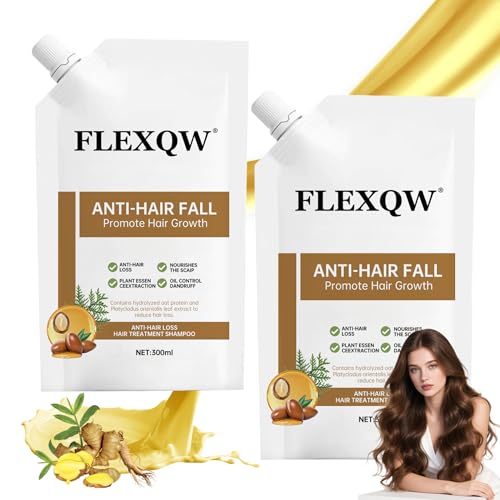 2 PCS Anti Hair Loss Shampoo, Promote Hair Growth and Thickening & Strengthening Shampoo with Various Plant Extracts for Thinning Hair Women£¨300ml£©