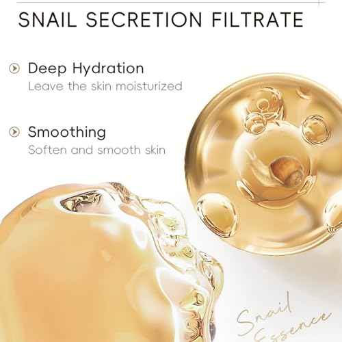 Korean Skin Care Set Snail Women Gifts - Skin Care Kit Moisturizing - 5PCS Skincare Set - Firming Skincare Gift Set - Travel Essentials - with Cleansing Gel, Toner, Serum, Eye Cream, Essence Cream