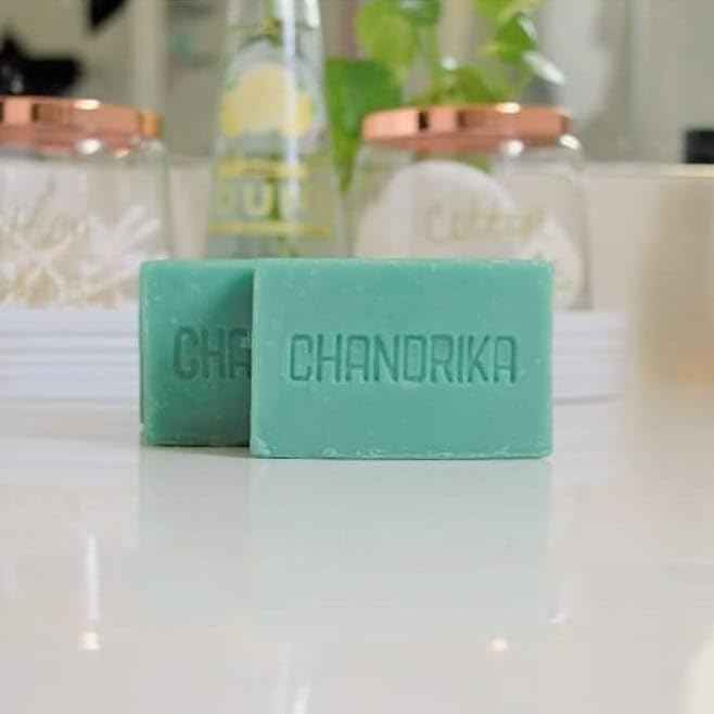 Chandrika Bath and Body Ayurvedic Bar Soap, Pack of 10 - DIRECT FROM CHANDRIKA - AUTHORIZED IMPORTERS AND DISTRIBUTORS. OF ORIGINAL CHANDRIKA LINE