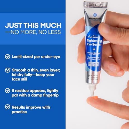 Instant Under Eye Lift Serum - Reduces Eye Bags, Wrinkles, Puffy Eyes, Dark Circles & Crow¡¯s Feet in Minutes - Advanced Firming Polysaccharide Formula for Mature Skin - 20 mL