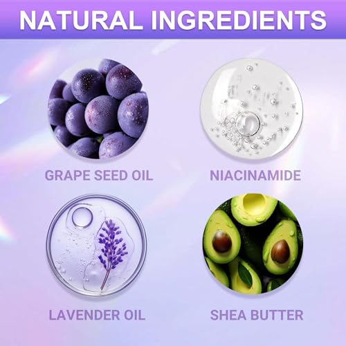 SULADEC Moisturizing Foot Mask with Grape Seed Oil and Shea Butter, Hydrating Foot Masks for Dry Cracked Feet, Dry Skin Moisturizer for Soft and Smooth Touch Feet - Men Women - 7 Pairs