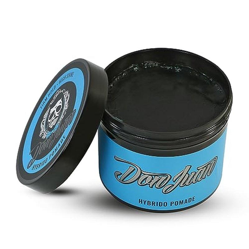 Don Juan Hybrido Pomade | Water Based | Strong Hold | High Shine | Natural Plant Extracts and Ocean Minerals | Summer Sea Breeze Scent, 32 oz.