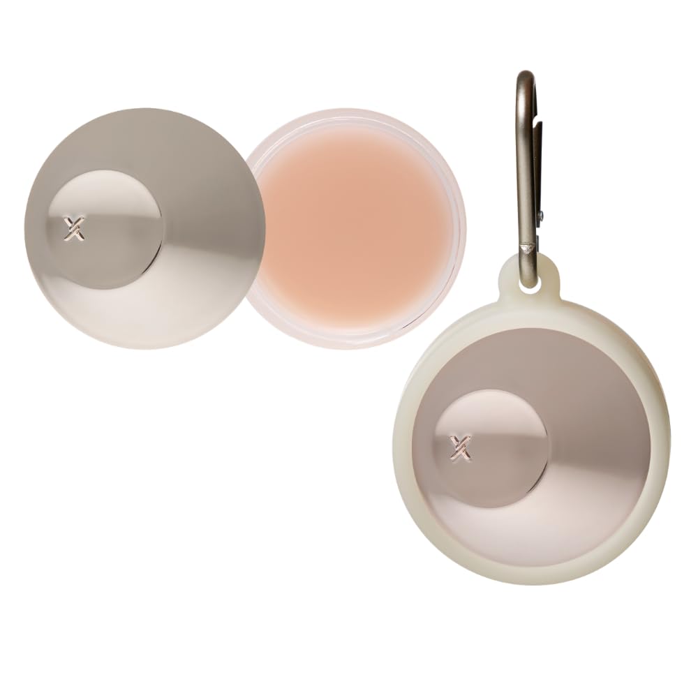 Xoul Ever Moist LIp Balm N00 Original & Glow-in-dark Bubble Pouch Keyring