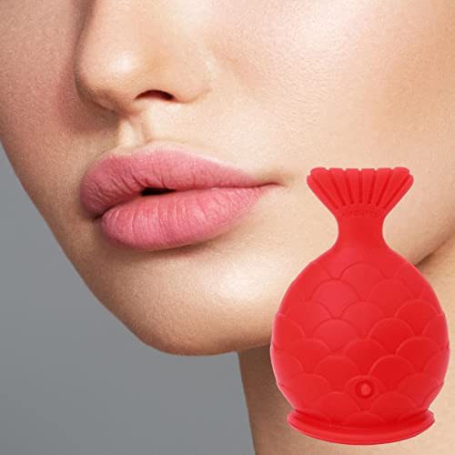 Lip Plumper Device | Soft Silicone Fish Shape Lips Enhancer,Fuller Thicker Mouth Fastly Lip Pumps Bigger Device for Women Female