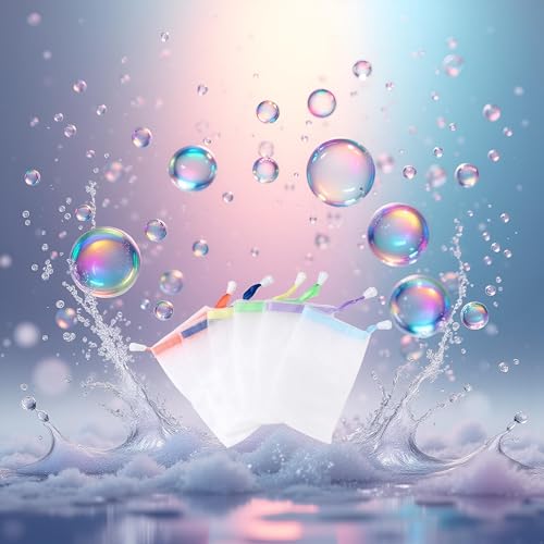 10 PCS Foaming Mesh Bags, Portable Soap Saver Hangable Net Soap Pouches, Nylon Drawstring Bags Shower Foaming Mesh Face Cleansing Tool Bath Soaps