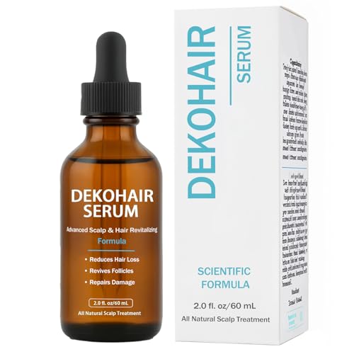 DEKOHAIR Hair Regrowth Serum, Advanced Scalp Treatment for Thicker, Fuller Hair, Reduces Shedding & Revitalizes Follicles, for Men & Women, 2 fl oz