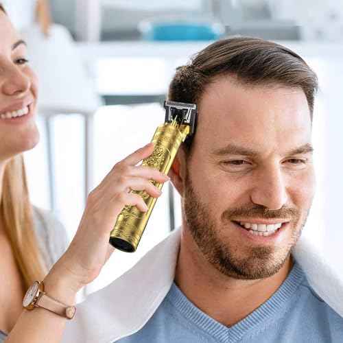 gunkill Hair Clippers-Beard Trimmer for Men-Rechargeable Hair Clipper and Trimmer-for Men and Children