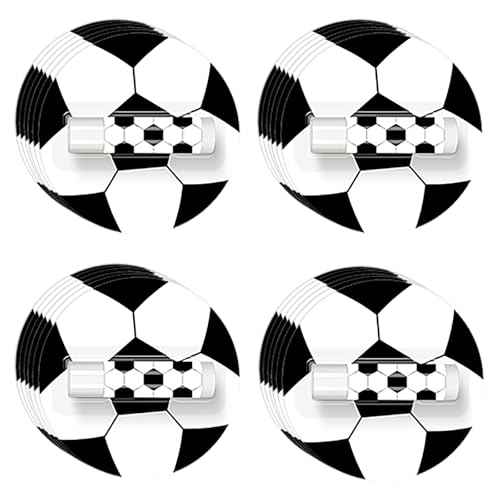 24 Pack Soccer Lip Balm for Soccer Theme Party Bulk Gifts,Beeswax Moisturizing Lip Balm,Vanilla Flavor Plumping Chapstick for Soccer Team Girls kids Men Women Sports Lovers