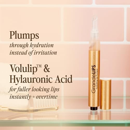 Grande Cosmetics GrandeLIPS Hydrating Lip Plumper - for Fuller-Looking, Hydrated Lips