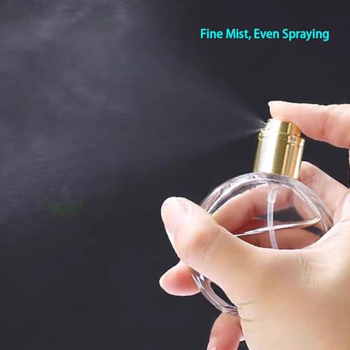 3 Pcs Perfume Bottle Atomizers,1 oz Refillable Fine Mist Sprayer Empty Fragrance Bottles Portable Travel Perfume Dispenser Containers for Essential Oil perfumery(30ml)