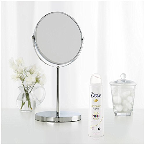 Dove Antiperspirant Dry Spray - Invisible - Clear Finish - 3.8 OZ (107 g) Per Can - Pack of 3 Cans