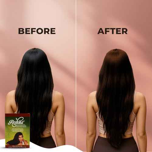 Reshma Beauty 100% Natural Organic Henna Powder for Hair with 7 Ayurvedic Herbs Indigo, Henna, Bhilawa Nuts, Amla, Ratanjot Roots, Hibiscus, & Shikakai, Heena Mehendi - 5.29 oz, Pack of 1 (Toffee)