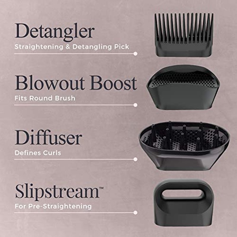 Remington Pro Wet2style Hair Dryer, With Ionic & Ceramic Drying Technology, Mauve, 1875 Watts of Drying Power