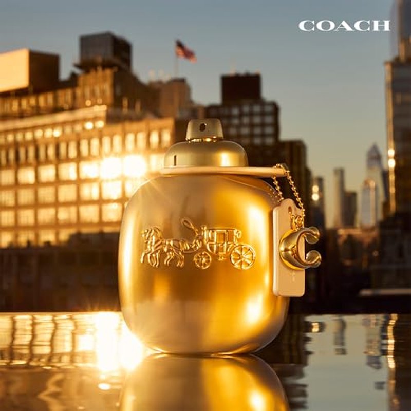 Coach - Gold Parfum - Women's Perfume - Ambery Floral - With Notes of Pink Peppercorn, Almond Blossom & Vanilla