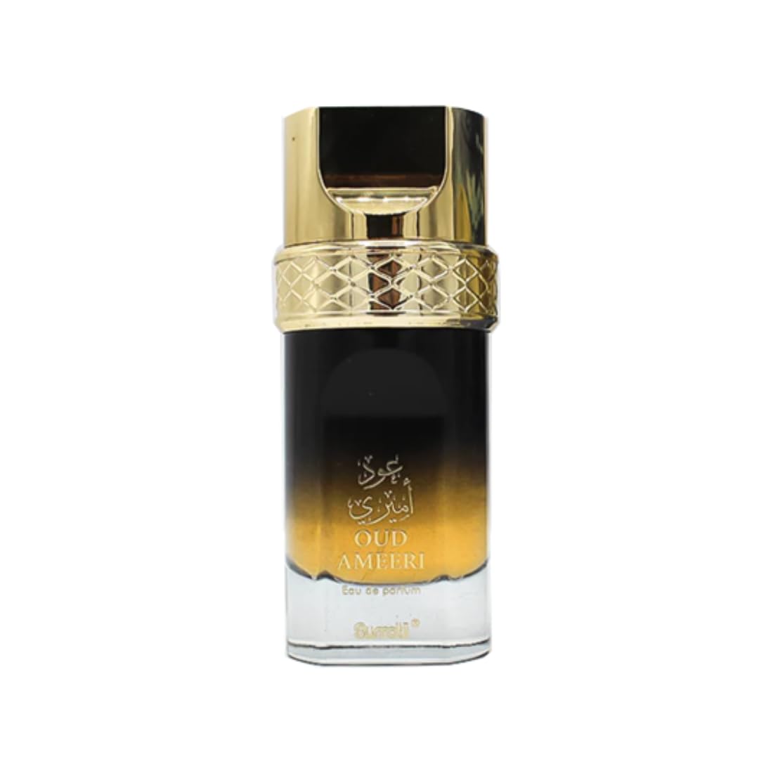 Surrati Oud Ameeri Arabian Perfume - Eau de Parfum Spray 100ML (3.4 OZ), Exotic Women's Fragrance With Woody, Harbaceous & Spicy Notes - Long Lasting