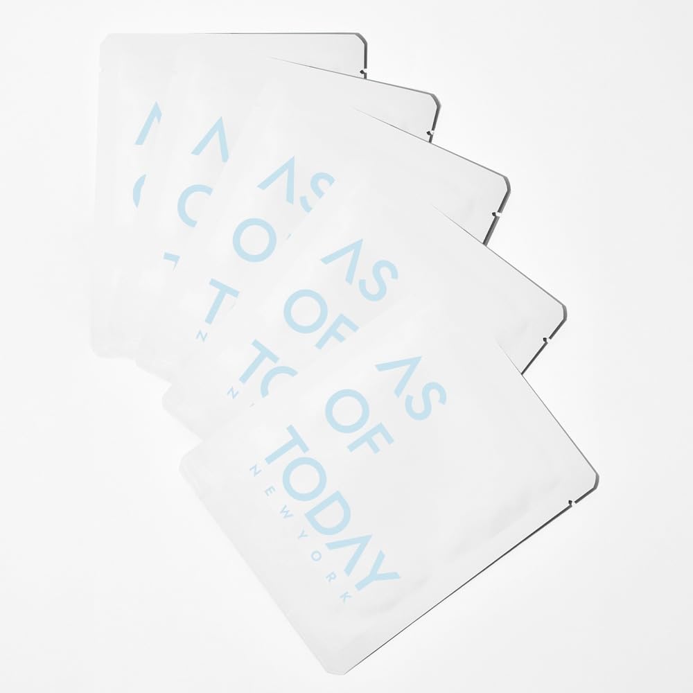 R-Peptide Sheet Mask 5 Pack - Hydrating Hyaluronic Acid Anti-Aging Face Mask | Firming Peptides & Botanical Extracts