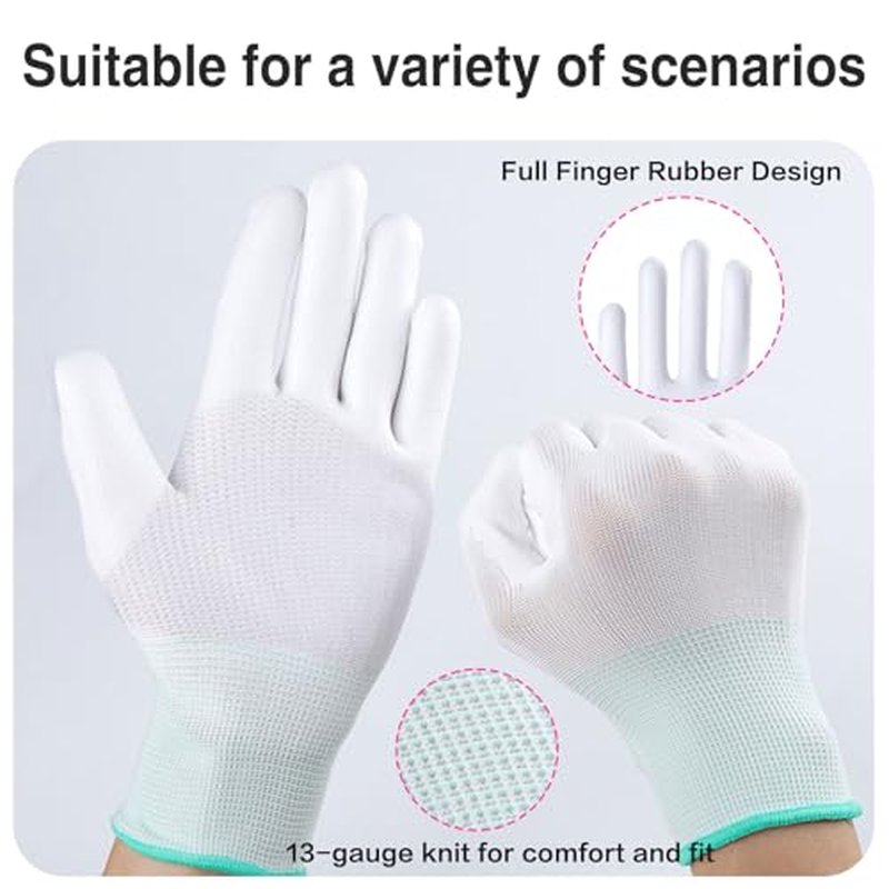 4 Pcs heat gloves for hair styling,Professional curling iron glove,heat resistant gloves for flat Iron and Curling Wand Suitable