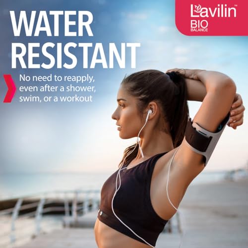 Lavilin Bio Balance Underarm Deodorant Cream, Up to 7 Days Odor Free (2 Pack)