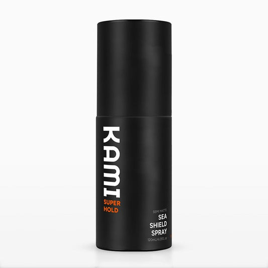 Kami Sea Shield Salt Hair Spray - Strong Hold Texturizing Spray for Thick Hair | Natural Waves & Volume, Premium Formula