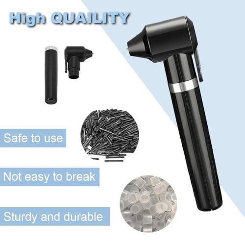 Tattoo Ink Mixer Machine Kit - Gakonp Pigment Mixer with 50Pcs Ink Mixing Sticks and 50Pcs 11mm Ink Caps Black Color Mixer Machine Electric Pigment Machine for Tattoo Supplies