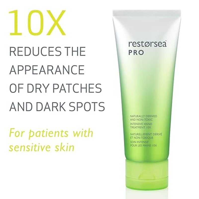 Restorsea PRO Intensive Hand Treatment 10X ? Anti-Aging Hand Cream with 10% More Aquabeautine XL ? Brightens Dark Spots, Hydrates Dry Skin, Boosts Elasticity ? Quick-Drying, Non-Greasy