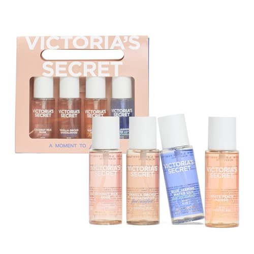 Victoria's Secret Hair & Body Mini Mist Gift Set, Assorted Scents