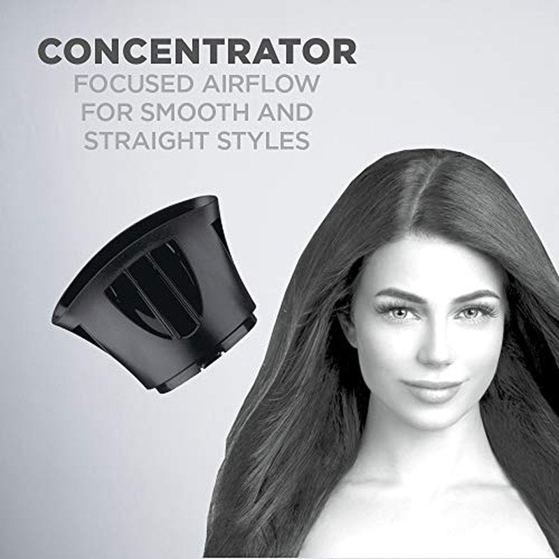 Conair 1875 Watt Turbo Hair Dryer, Blue/Black
