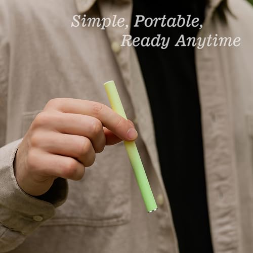 Natural Mullein Herbal Diffuser ? Upgraded Formula with Mint and Thyme Long-Lasting Flavored Air Refreshing Support Oral Fixation Menthol Essential