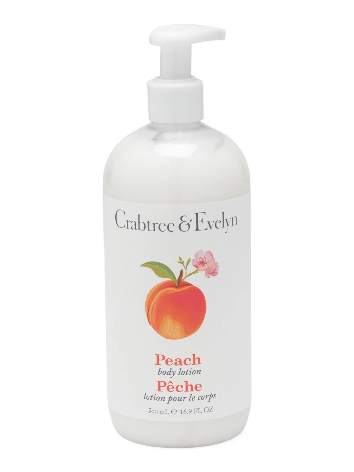 Crabtree & Evelyn PEACH Body Lotion 16.9 fl oz