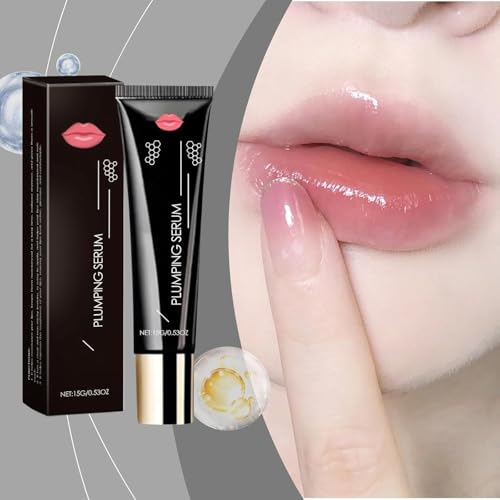 Lip Plumper Oil Instantly Volumising Increase Lip Elasticity Lip Plumper Gloss Long-lasting Moisturize Help Fade Dark Lip, Reduce Fine